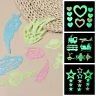 3D DIY Fluorescent Wallpaper Luminous Wall Sticker Glow in the Dark Star Moon
