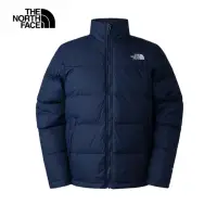 在飛比找momo購物網優惠-【The North Face 官方旗艦】北面男款藍色防潑水