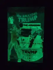 ULTRA RARE! GLOW IN THE DARK! ASM 129 TRUMP Homage WHITE Metal Comic!