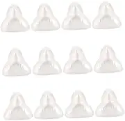 GRIRIW 12 Set Plastic Molds Triangle Rice Dumpling for Easy Chinese Rice-Pudding Making