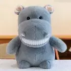 The Bouncy Pig Moo Deng Plush Toys Stuffed Hippo Doll Plush Toy Sofa Ornament