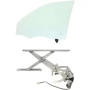 Door Glass Kit For 2003-2004 Toyota Corolla Front Driver Side