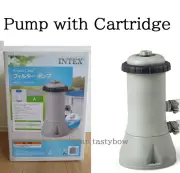 Intex 1000 GPH Easy Set Swimming Pool Cartridge Filter Pump 28637 100V w/Filter