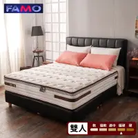 在飛比找momo購物網優惠-【FAMO 法摩】天絲蠶絲抗菌硬式獨立筒床墊-防疫好眠(雙人