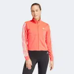 【ADIDAS 愛迪達】外套 女款 運動外套 亞規 TR-ES 3S TJ 橘 IS3976