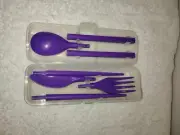 Sistema Cutlery Set Reusable + Storage Case To Go