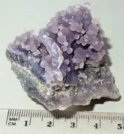 Grape Agate (Chalcedony) - IndonesianMineral specimen 40x40mm 40g #GCA8