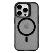 For iPhone 14 Pro Case Compatible with Magsafe Carbon Fibre Pattern Cover Black