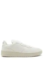 Veja V-90 Panelled Leather Sneakers - White - 35 (IT35 / UK2), Veja Trainers, Lace up Front - 35 (IT35 / UK2) 35 (IT35 / UK2)