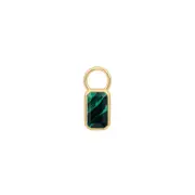 Ania Haie Gold Faceted Green Earring Charm