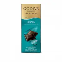 在飛比找昇恆昌宅配網優惠-[Godiva] 海鹽黑巧克力磚