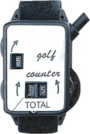COMPRESSER - Portable COMPRESSION with Easy-to-Recognize Display, Lightweight and Durable | Pocket Score Keeper for Golfers, Quick Reset Button, Compact Design for