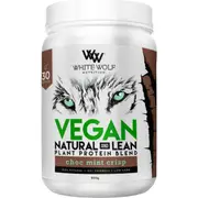 White Wolf Nutrition Vegan Natural+Lean Protein Chocolate Mint Crisp 900g