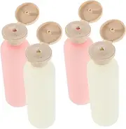 Luxshiny 4pcs Bottled Shower Gel Lotion Dispenser Bottles for Liquids Shower Gel Container Small Lotion Containers Shampoo Dispenser Empty Refillable Tube Pe