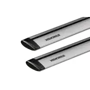 2 x Yakima JetStream Bars S 127cm Silver - Aluminium Roof Rack Bar