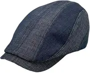[WITHMOONS] Cotton Newsboy Cap Flat Cap Ivy Golf Cabbie Hat Adjustable Hunting Hat LD31547