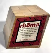 vintage rhōma Slant Soma Cube Puzzle Toy Wood Sculpture Design Science Toys USA