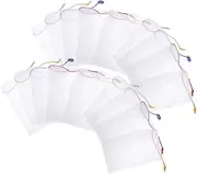 PAMINGONO 50pcs Portable Soap Holder Mesh Bag for Kitchen Sink Body Soap Bar Shampoo Bar Bag