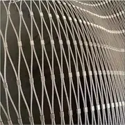 304 Stainless Steel Flexible Cable Mesh for Animal Poultry Cage DIY Decorative (0.8x9m/2.62x29.52ft)