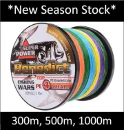 ** FREE SHIPPING ** 500m BENEDICT Fishing Line PE Braid Spectra Dyneema