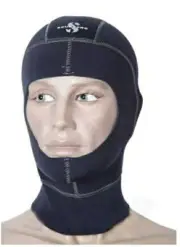 S ScubaPro 6.5mm Everflex no-bib Diving Hood-Small