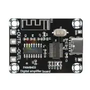 Type-C Mini PAM8403 Bluetooth Digital Power Amplifier Board 5W+5W For Class D