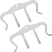 ERINGOGO 2pcs Metal Music Page Holder Clips for Piano Trumpet Durable Music Holder for Marching Band Flip Folder and Instrumental Use Sturdy Attachment for Secure Performance