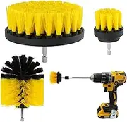 Drill Scrub Brush - Rotary Scrub Brushes,Power Cleaning Scrubber for Bathroom Corner, Grout, Floor, Tub, Shower, Tile, Kitchen, and