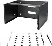 6U Wall Mount Network Rack - 14 Inch Deep (Low Profile) - 19" Patch Panel Bracke