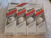 1 Dozen Wilson K-28+ Old Pepsi Logo Bottle Advertising Golf Balls Original Box