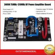 300W 75MHz-120MHz RF Power Amplifier Board Input 27V Working Current 17-18A os67