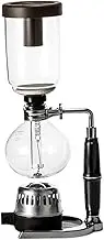 Fenteer Siphon Coffee Maker 3/ Vacuum Coffeemaker for Kitchen and Office - 160x95x350mm