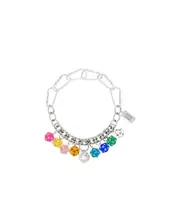 Roll The Dice necklace One size White