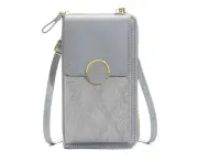 Simple fashion casual one shoulder crossbag mobile phone bag