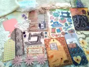 Junk Journal Supplies, 150+ Quilt Theme