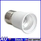 E27 to E27 Extension Base CLF LED Light Bulb Lamp Adapter Socket Converter AU