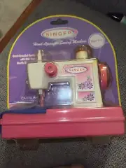 NEW Kid Singer Hand Operated Sewing Machine toy vintage portable child LICENSED