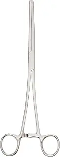 Hemostat Rochester Pean Forceps Straight 9-Inch, Extra Long Clamp Curved, Surgical Stainless Steel, 9-Inch, Locking Ratchet