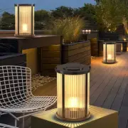 Home Floor Light Outdoor Post Lights Garden Gate Pillar Lamp Yard Post Lighting