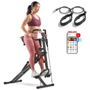 Sunny Health & Fitness Row-N-Ride PRO Smart Squat Assist Trainer SF-A020052SMART