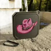 Blackwater Bluetooth Speaker, Cowgirl Hat Design, Portable Music, Western Theme