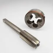 1 set HSS Machine 7/16-20 right-hand Plug Tap and Die Thread Tools