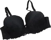 [Generic] Womens Front Closure Bras Large Size Bra Removable Double Shoulder Straps Back Double Buckle Bra Maximum Support Sports Bras for Women