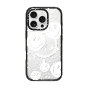 iPhone 16 Pro Impact Case MagSafe Compatible Smile, White Ink.