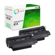 TCT 2 Black CF281A 81A Laser Toner Cartridges For HP LaserJet MFP M630