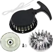 Windance Aluminum Alloy Pull Recoil Starter for 2 Stroke 47cc 49cc Taotao Coolster Chinese Mini ATV Quad 4 Wheeler Go Kart Pit Dirt Pocket Bike