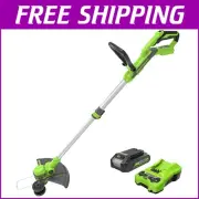 Eco-Friendly Cordless Trimmer/Edger - 90° Pivoting Head, Women & Senior-Friendly