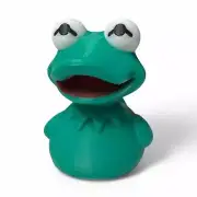 Frog Puppet Duck – Kermit Collectible with Cute Eyes & Muppet Style