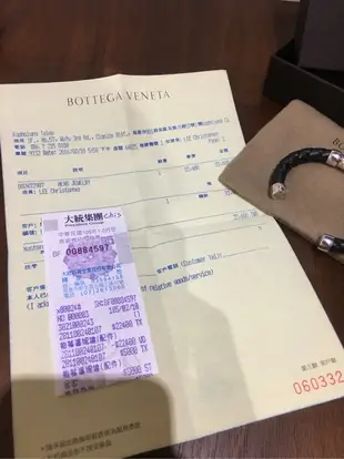 BOTTEGA VENETA 純銀手環 真品