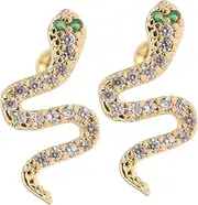 [OATIPHO] 2pcs Snake Ear Studs Earring Studs Earrings Jewelry Ear Rings Earrings Studs Ear Jewelry Snake Earring Earrings for Women Earrings Women Earrings